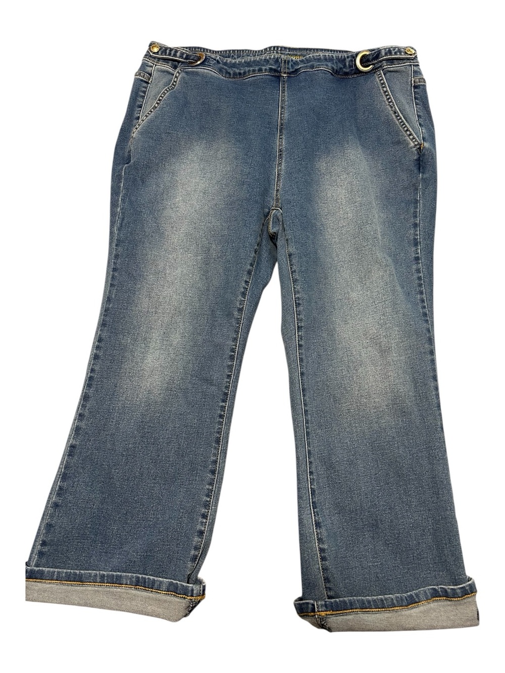Michael Kors Cropped Denim Jeans Size 16W